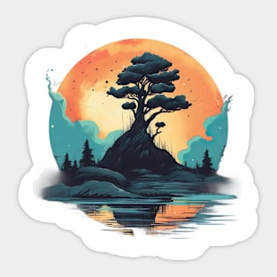 Enchanting Fairy Forest: A Mystical Journey into Nature's Wonderland Sticker